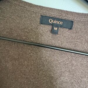 Organic Cotton Knit Collarless Coat